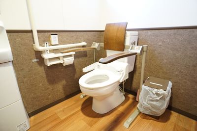 バリアフリーなトイレ設備