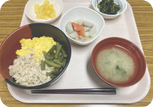 栄養バランスの食事