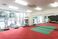 赤いカーペットの機能訓練室