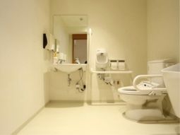 清潔な手洗いトイレ