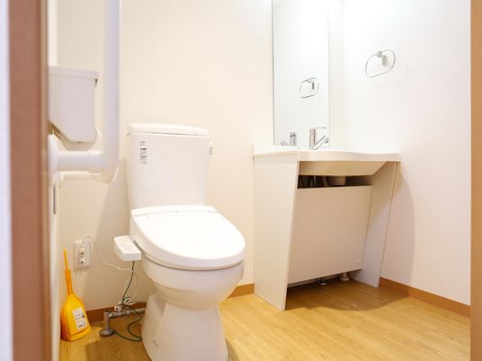 清潔なトイレ空間