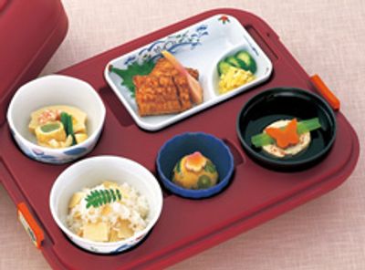 色とりどりの食事