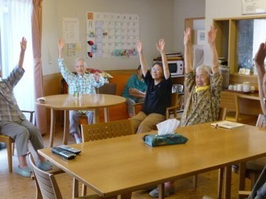 明るい日常のリビング