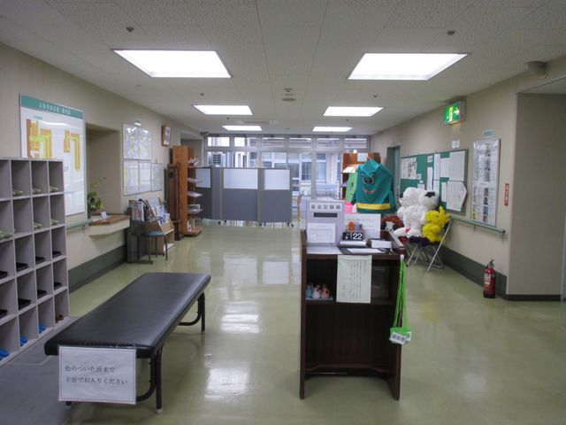 広々としたエントランス