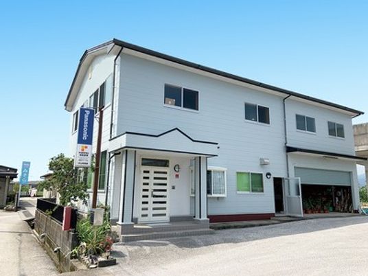 外観の建物正面  