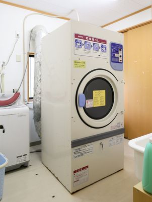 大型洗濯機の設備