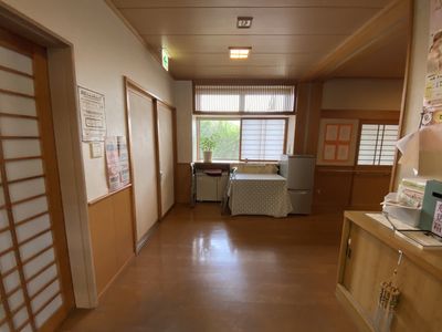 共用スペースの和室