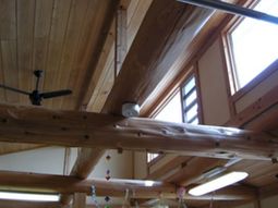 木材を使った居室