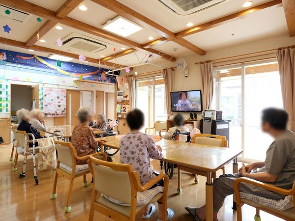共用スペースの日常風景