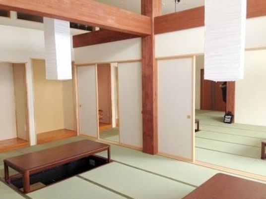 和室の落ち着いた雰囲気