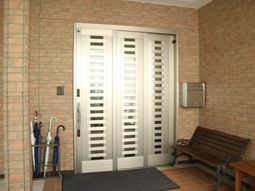 快適なエントランス