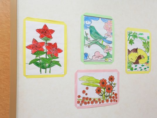 壁掛けの手作り絵画