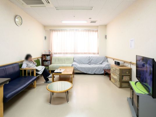 落ち着いた居室の様子