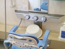 清潔感ある浴室設備