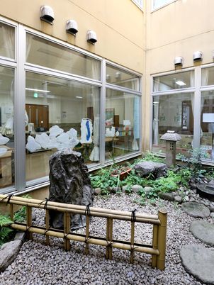 中庭の和風デザイン