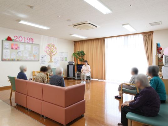 快適なラウンジ風景