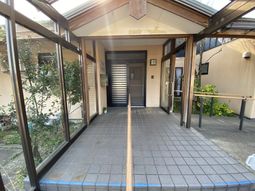 明るいエントランス