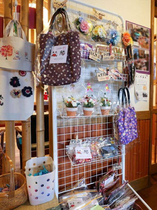 手作り雑貨販売コーナー