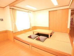 和室の広々とした空間