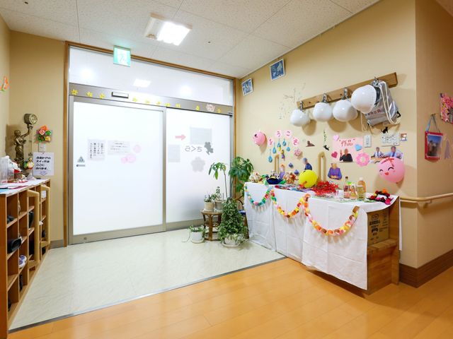 イベント飾り付けの多目的室