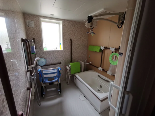 使いやすい浴室