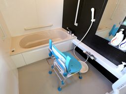 バリアフリー浴室設備