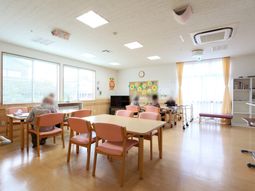 明るい共有スペース