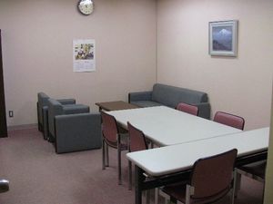 談話できる共有スペース  