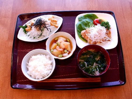 栄養バランスの取れた食事