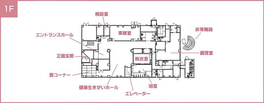 エントランスホールの図面