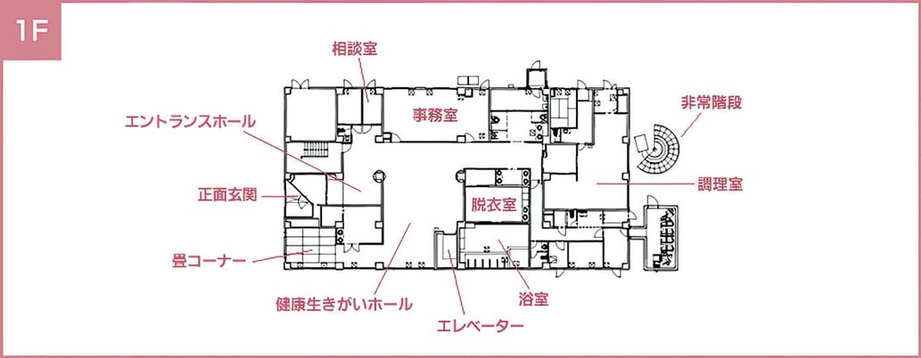 エントランスホールの図面