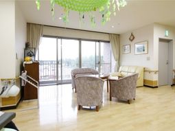 ゆったりした居室の様子