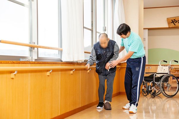 支援中の訓練室