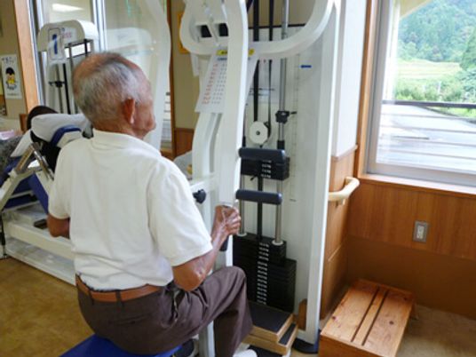 自然光の訓練室