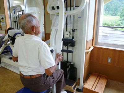 自然光の訓練室