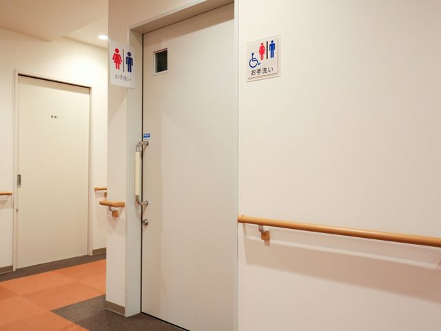 清潔感のある廊下