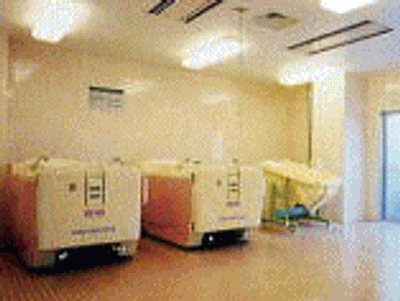 設備が整った浴室