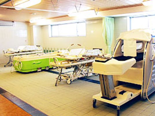 設備が整った浴室