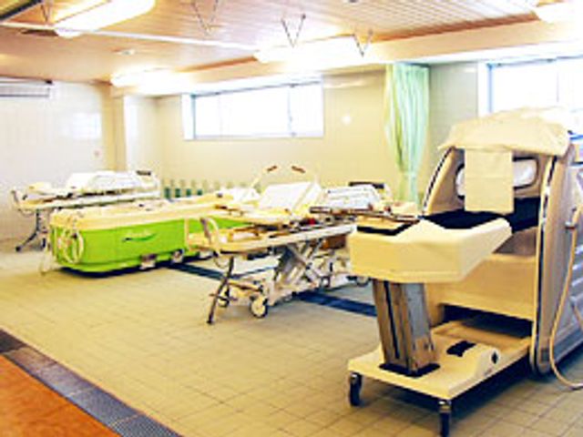 設備が整った浴室 浴室 広々とした明るい空間で、快適にご利用いただける設備が整っています。福祉の専門性を活かせる環境です。