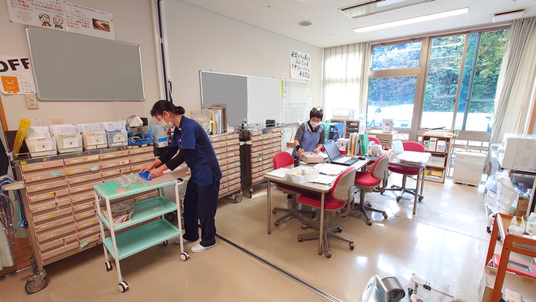自然が見える部屋
