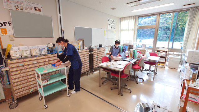 自然が見える部屋