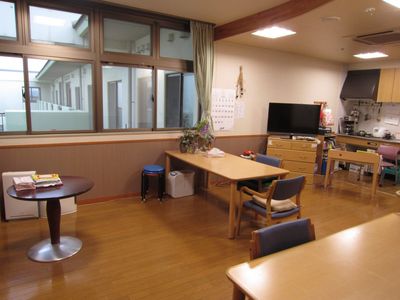 自然光が入るリビング