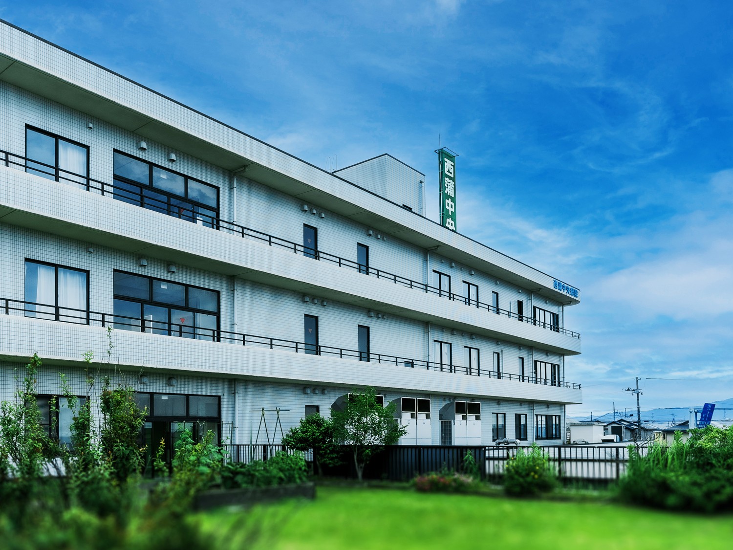 西蒲中央病院 訪問看護 ステーションの外観