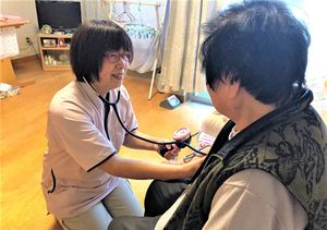 健康管理の様子 居室  