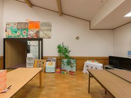 共有スペースでの寛ぎ