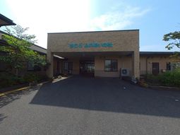 ゆったりとしたエントランス