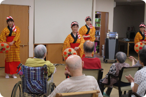 音楽イベントの様子  