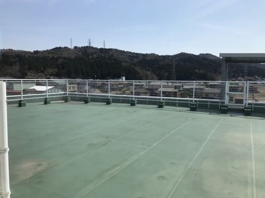広い屋上テラス  