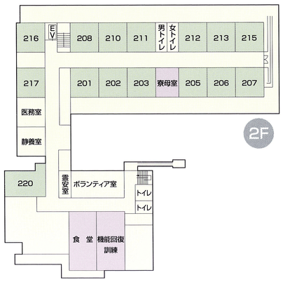 階の配置図