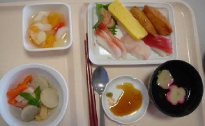 食事の盛り付け